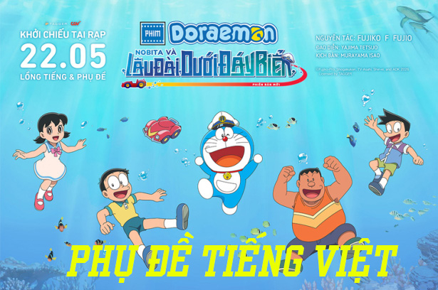 Doraemon:Nobita&Lâu Đài Dưới Đáy Biển_PD